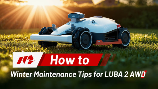 Mammotion LUBA 2 AWD X Robot Lawn Mower Winter Maintenance