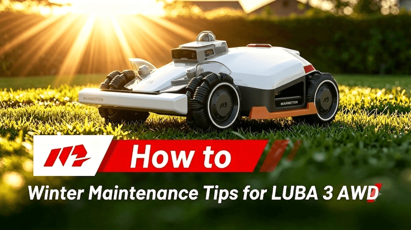 Mammotion LUBA 3 AWD Winter Maintenance