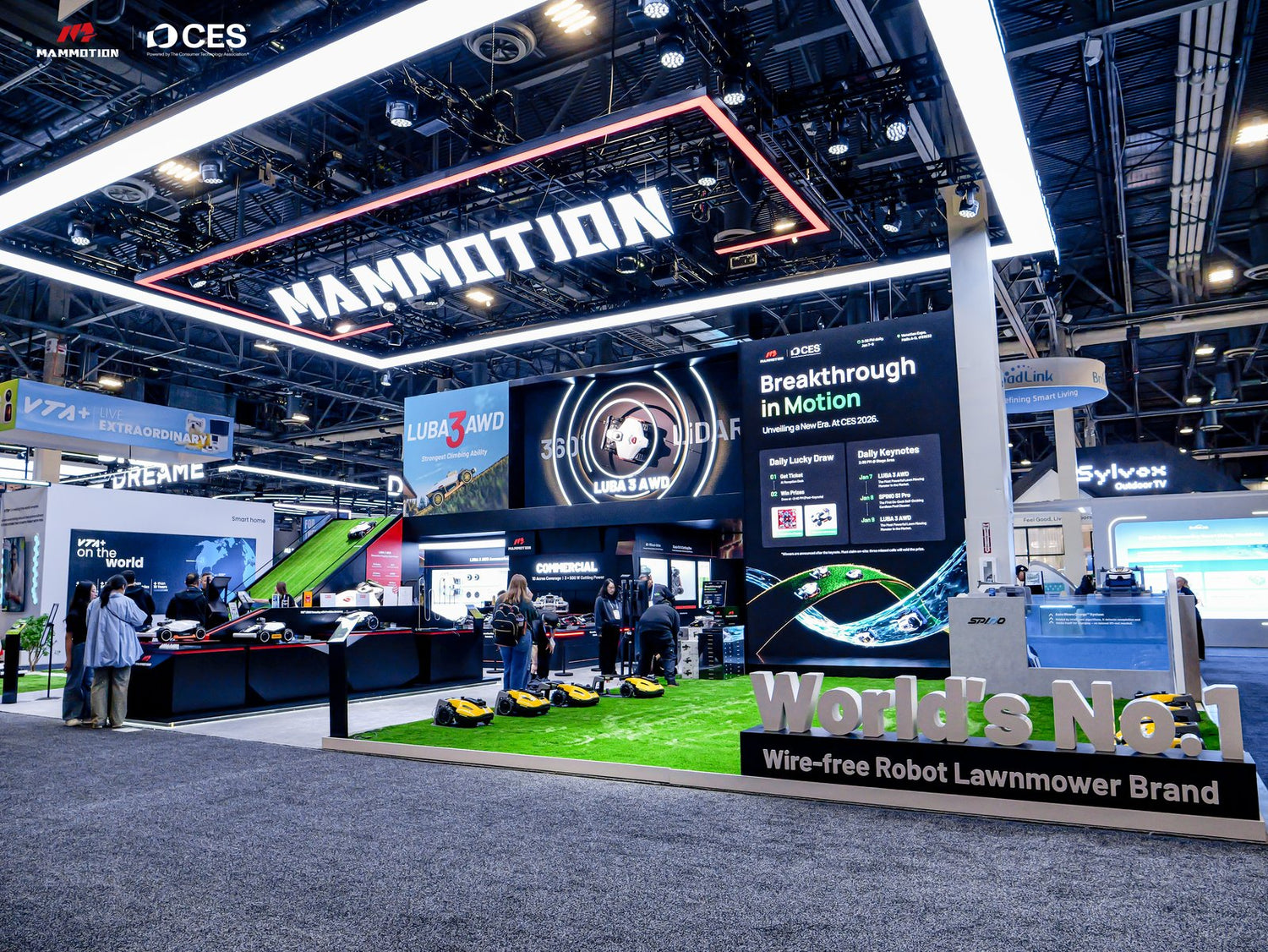 Mammotion at CES 2026: Award-Winning Robots Revolutionizing Your Lawn and Pool