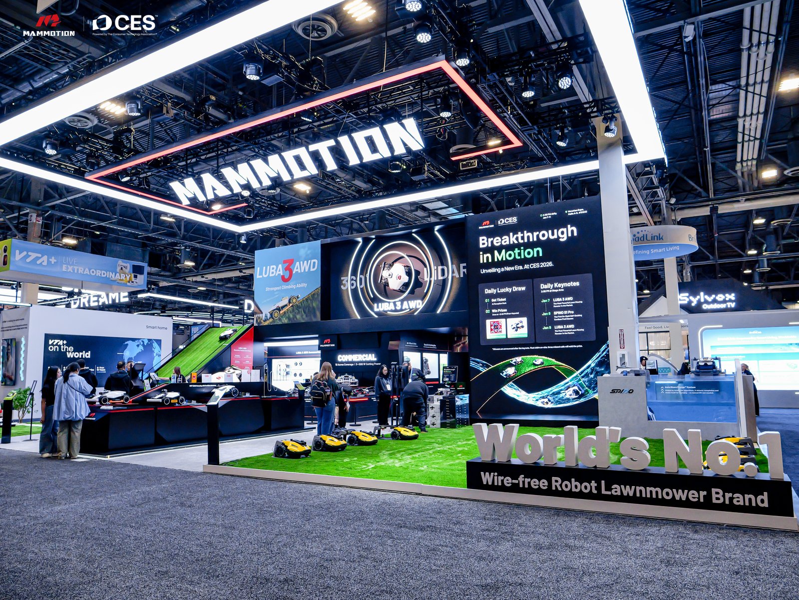 Mammotion at CES 2026: Award-Winning Robots Revolutionizing Your Lawn and Pool