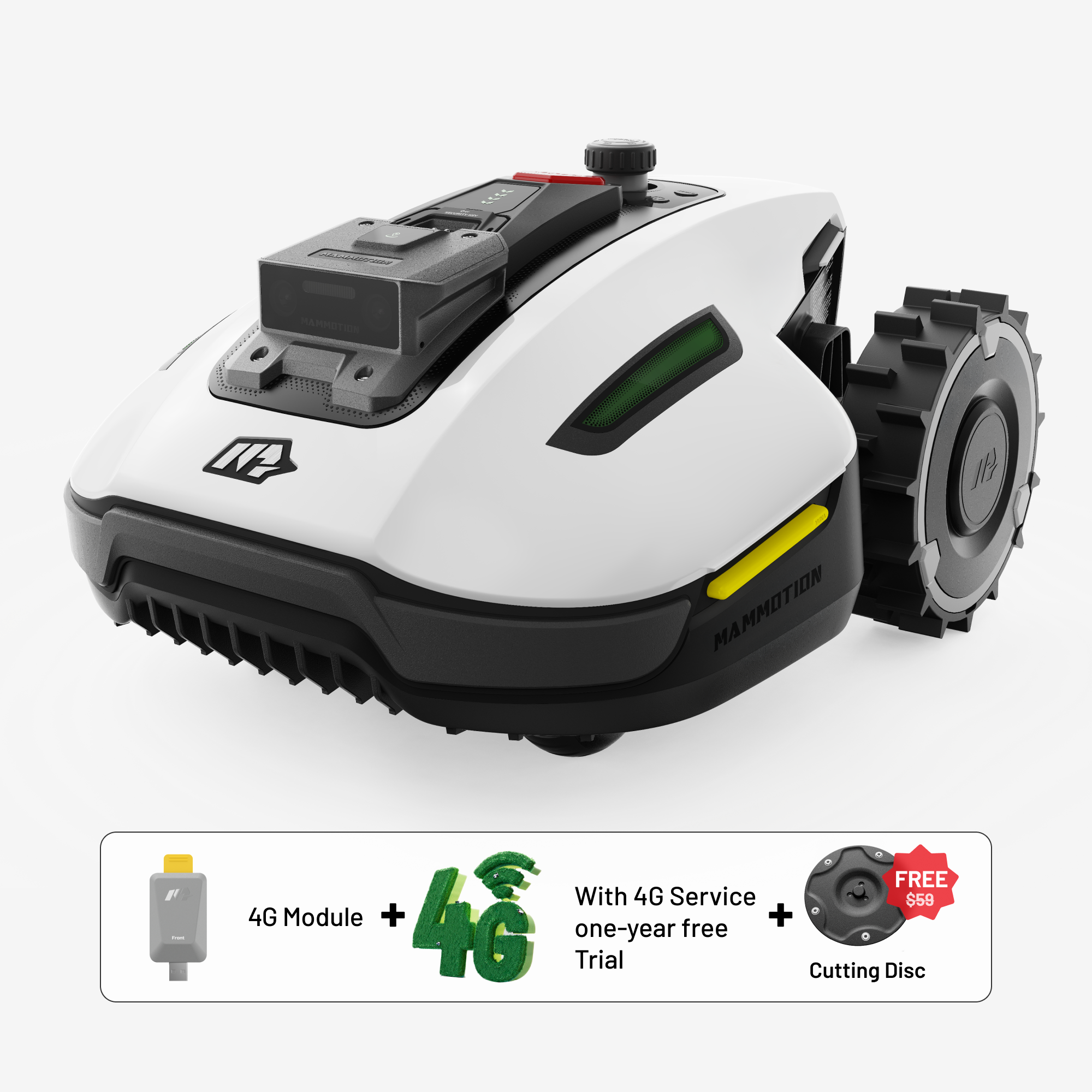 MAMMOTION YUKA mini (H Version) with 4G Module
