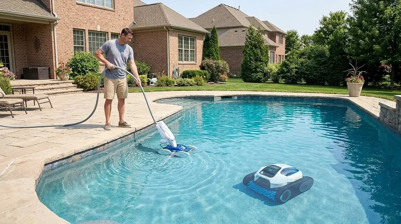 Robotic vs Pressure-Side Pool Cleaner