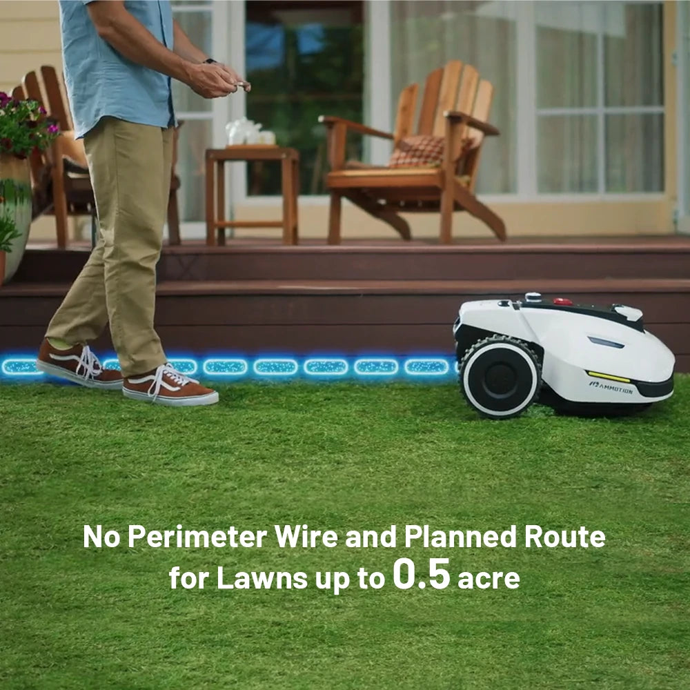 YUKA 2000: 3D Vision Robot Lawn Sweeping Mower