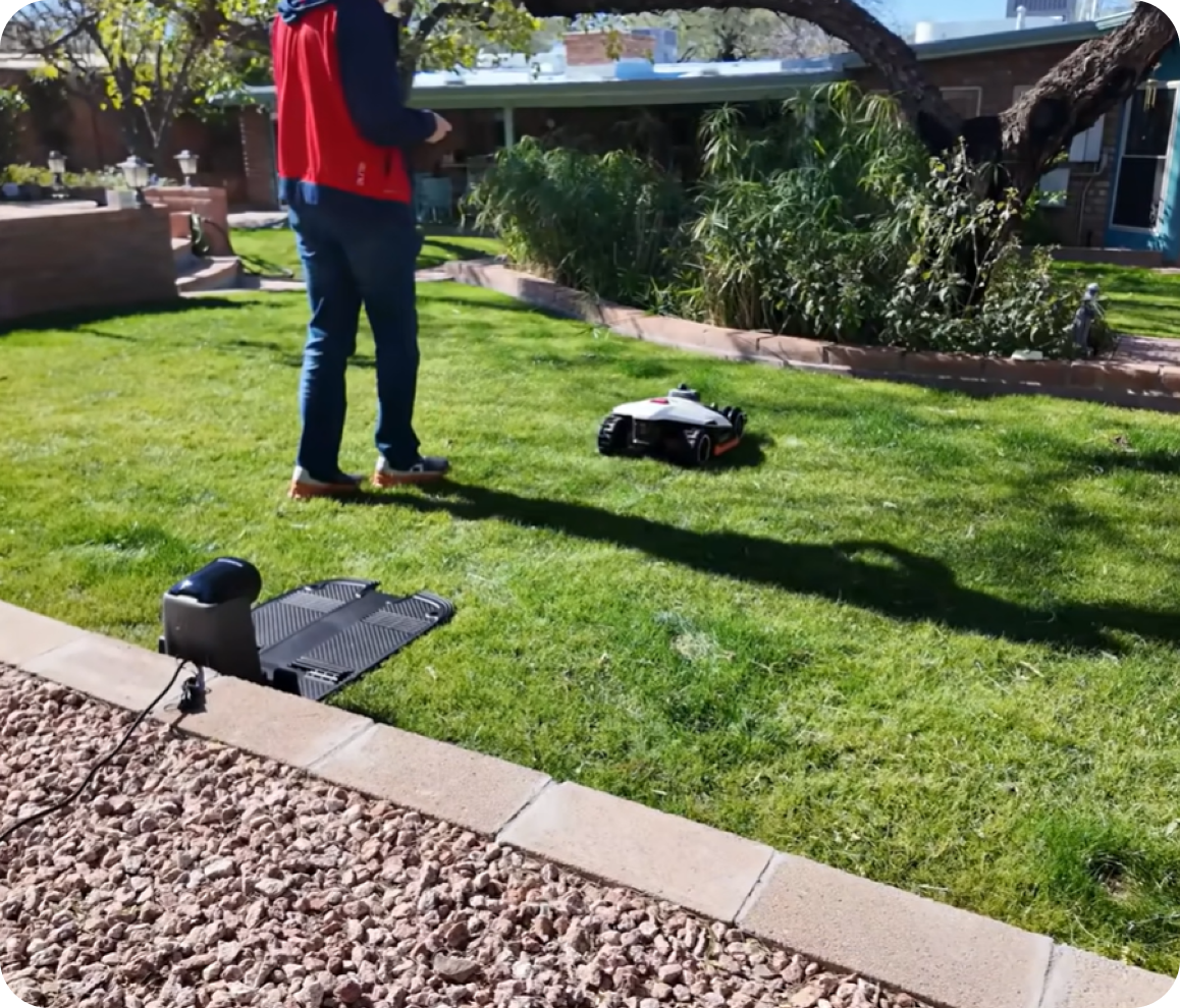 It delivers professional-level mowing…