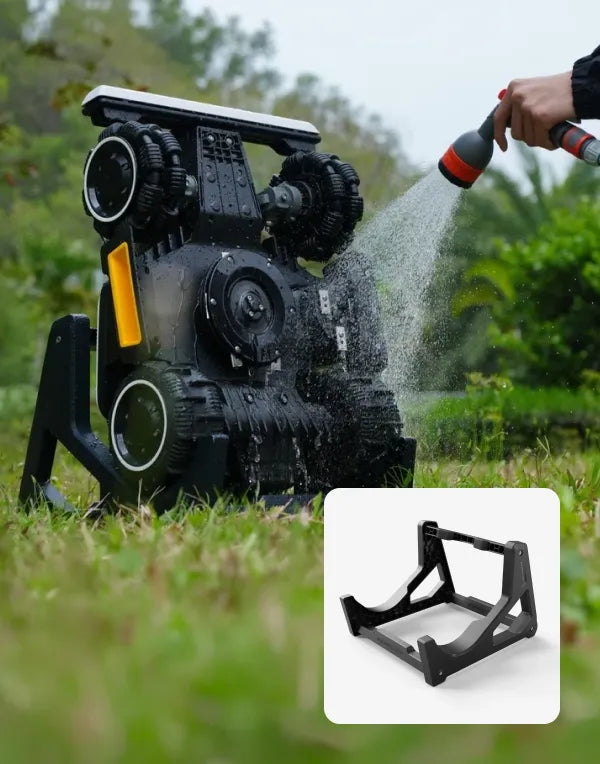 Mower Cleaning Stand