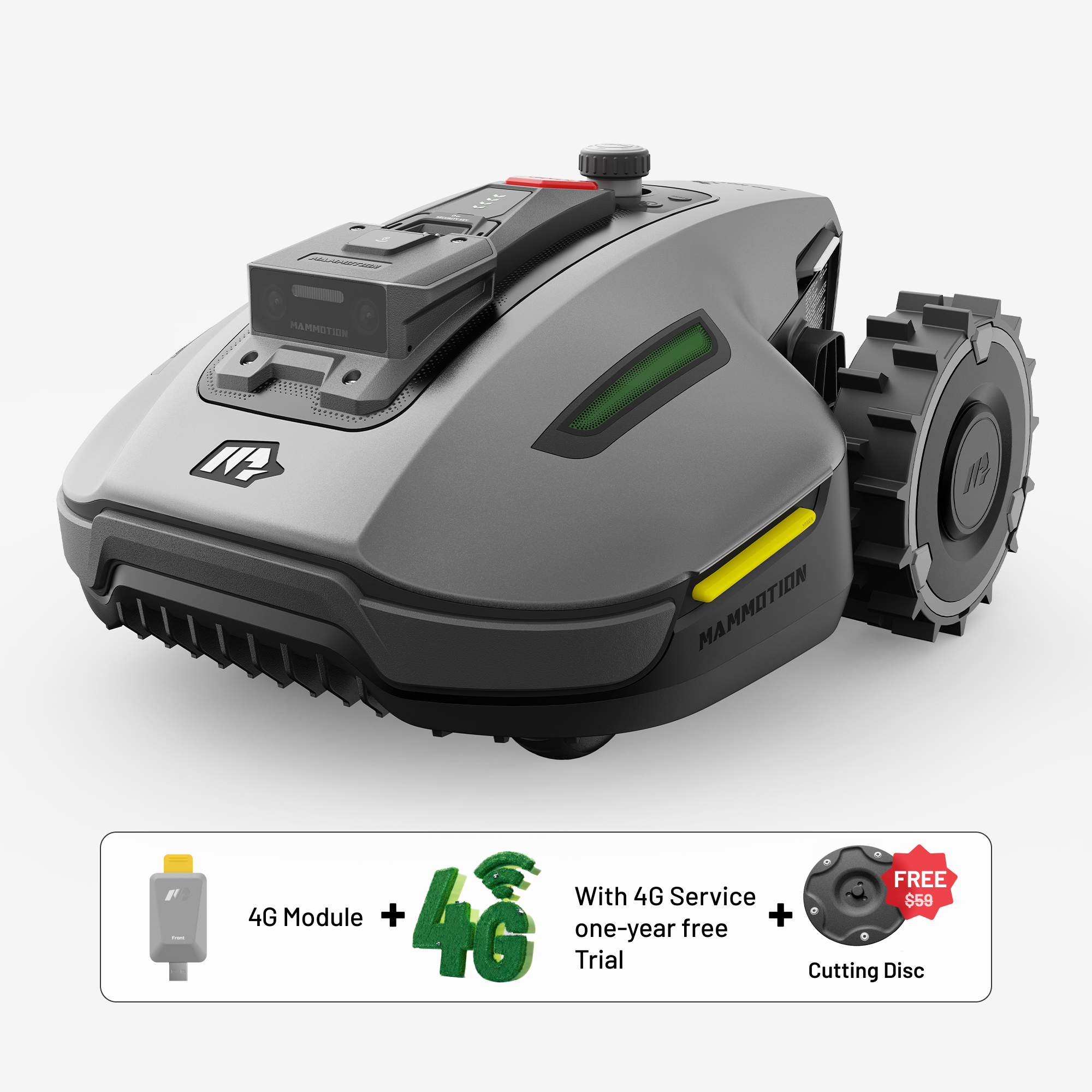 MAMMOTION YUKA mini (H Version)  with 4G Module